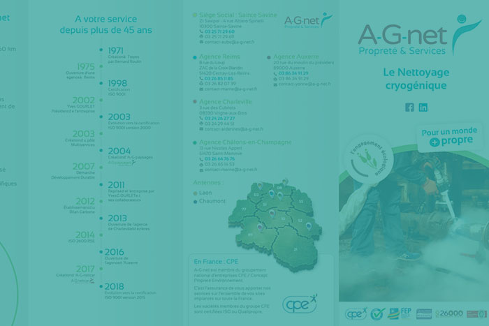 Plaquette A-G-net Cryogénie